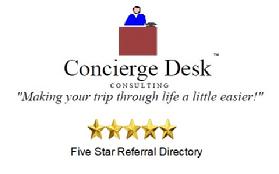 Concierge Desk Five Star Referral Directory