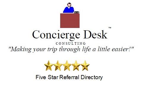 Concierge Desk Five Star Referral Directory